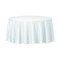 Smarty Had A Party 84 Clear Round Disposable Plastic Tablecloths 96 Tablecloths, 96PK 823270-CL-CASE - alternate 1